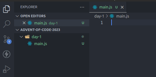 Project structure in VSCode