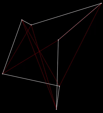 Animation of running algorithm.